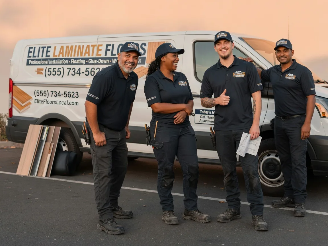 Laminate flooring installation company in Tatums, OK